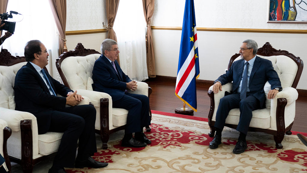The rich stay of Thomas Bach in Africa