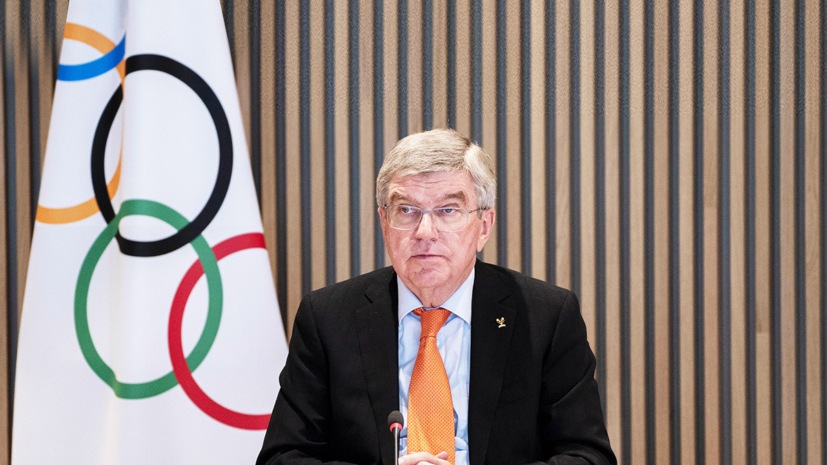MOUVEMENT-OLYMPIQUE-ET-SPORTIF-AFRICAIN,-THOMAS-BACH,-PRÉSIDENT-DU-CIO,-PARLE-À-L'AFRIQUE