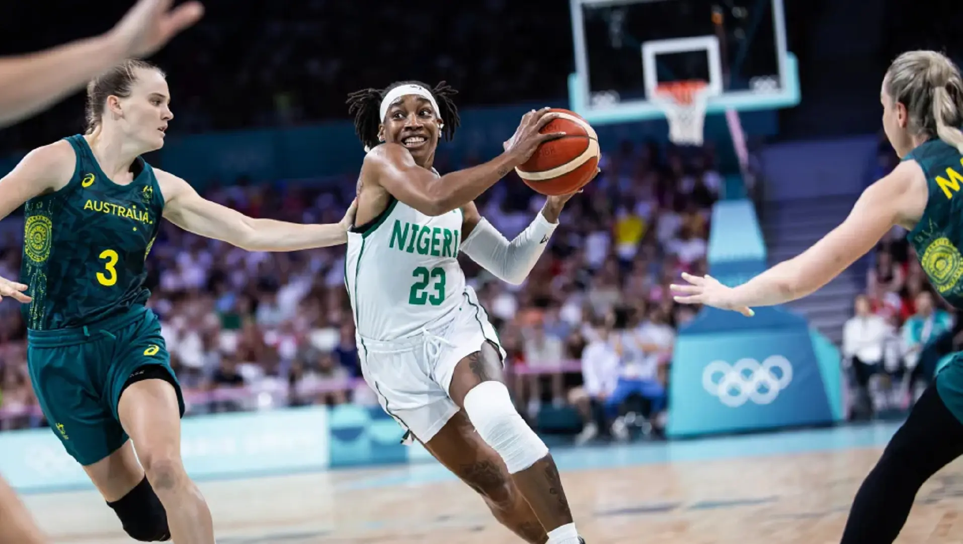 Nigeria's women basketball team pulls off an upset at Paris 2024 ANOCA