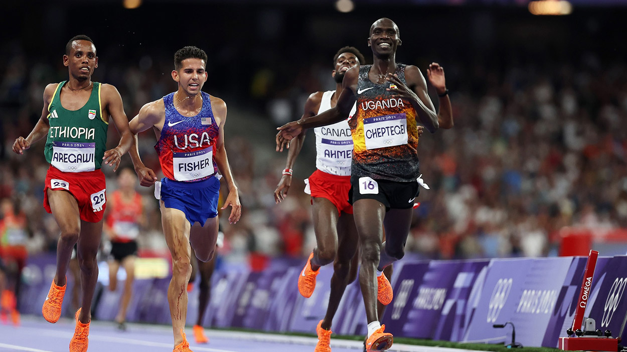 Joshua Cheptegei: men’s 10,000m Olympic Champion at Paris 2024 - ANOCA